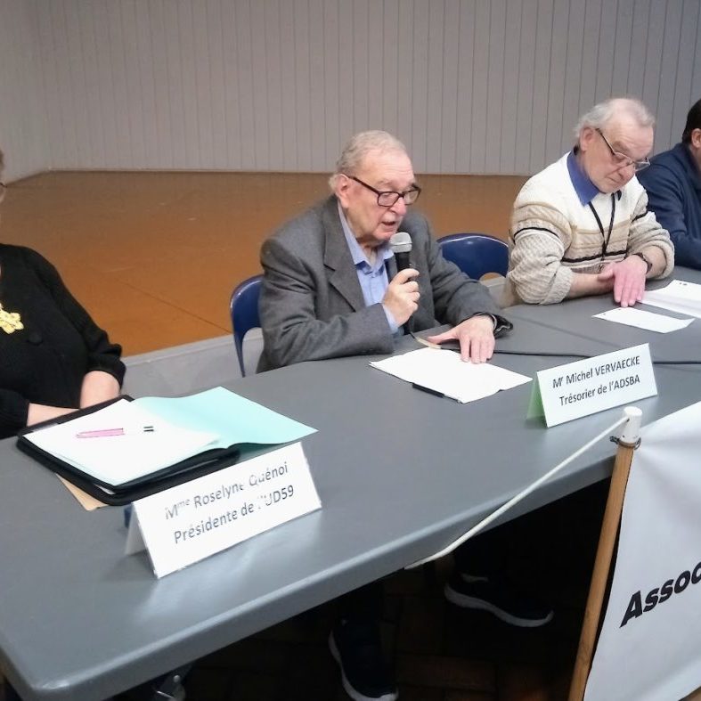 Le Trésorier Michel Vervaecke