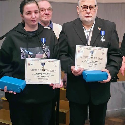 Nos deux médaillés