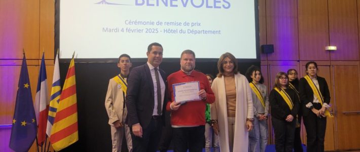 Une médaille pour notre trésorier