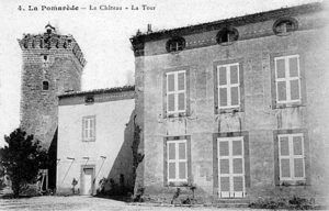 Le château en 1900 