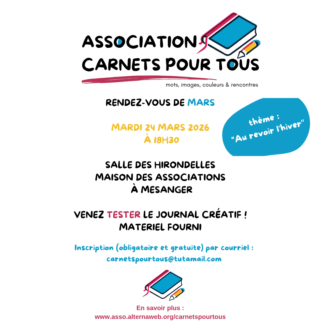 2026 R4 Flyer Association Carnets pour tous