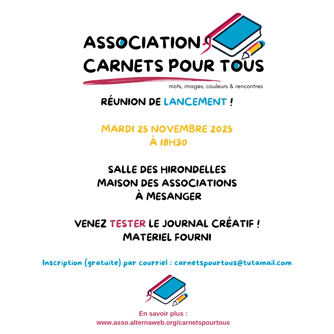 2025 R1 Flyer Association Carnets pour tous