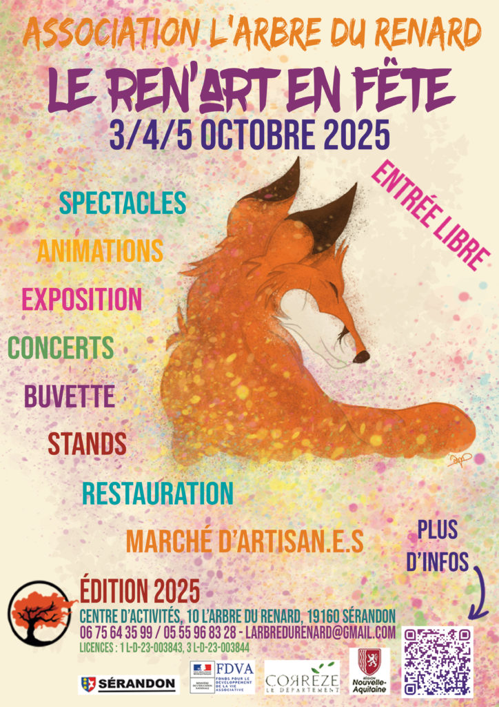 affiche Ren'ART 2025 - impression