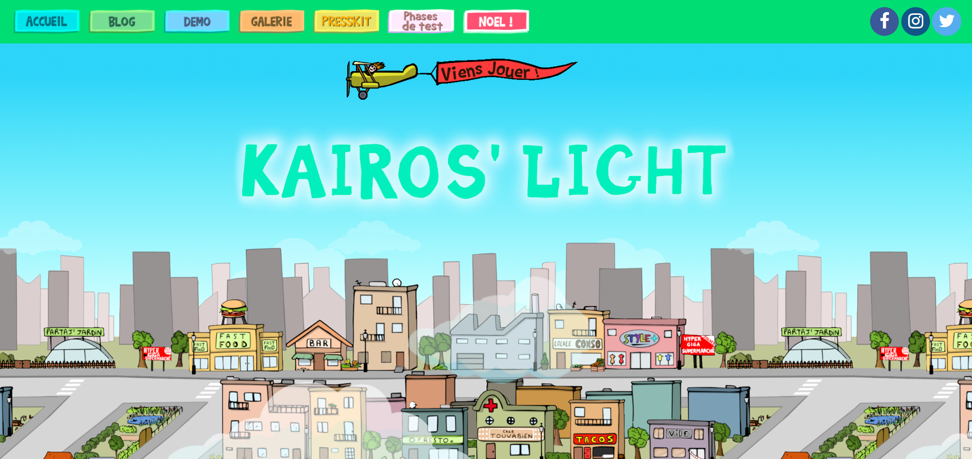 Kairos'Light, un jeu vidéo gratuit !