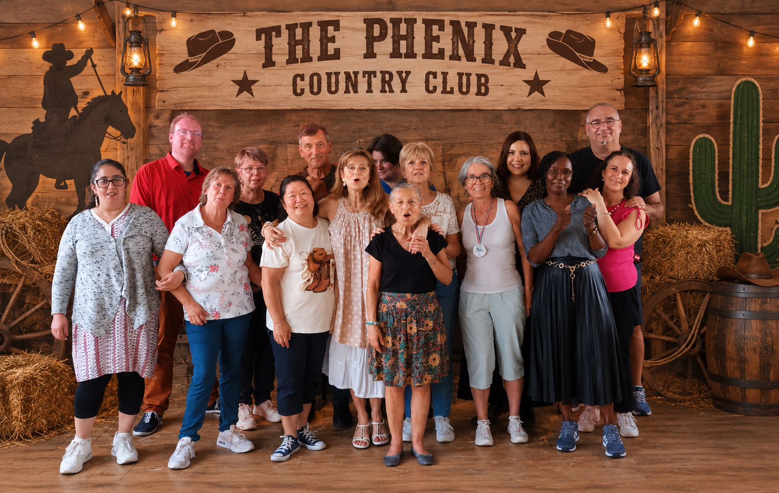 Réunion festive au Phenix Country Club