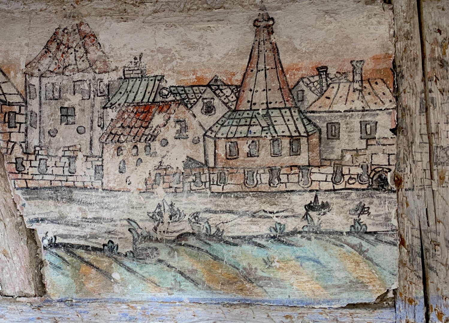 Des fresques du XVIIIe siècle à Schwobsheim