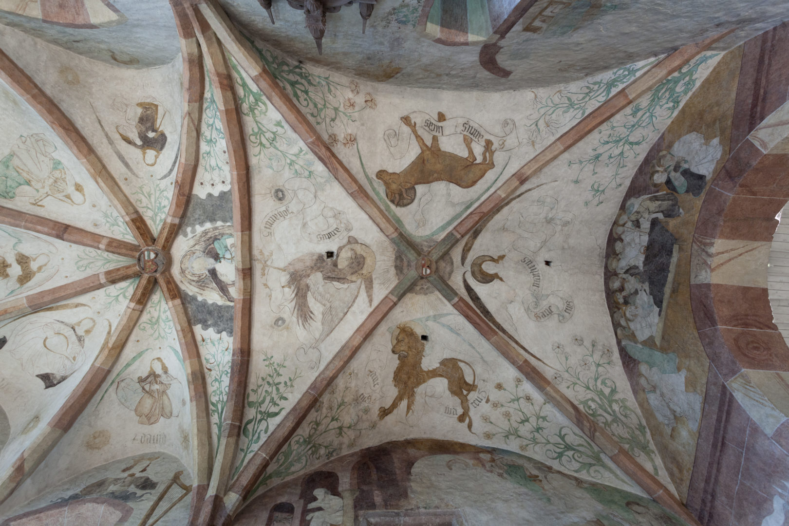 Fresques de l'église historique de Baldenheim