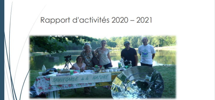 Rapport d’activité et AG 2021