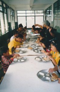 Repas pris en commun